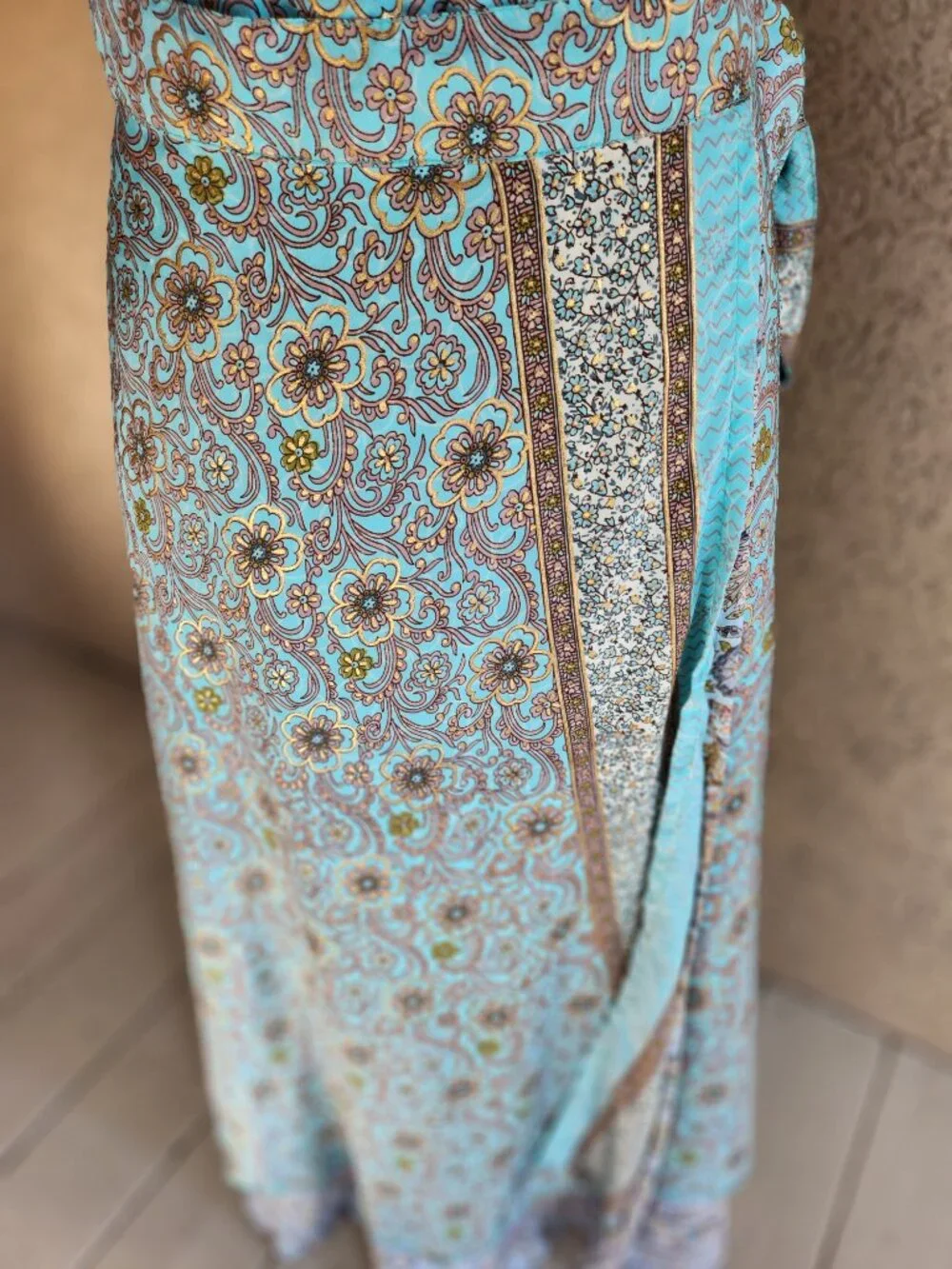 NWT Pepi Sports Vienna Sports Wrap Skirt - Bohemian Print Athletic Skort / Skirt